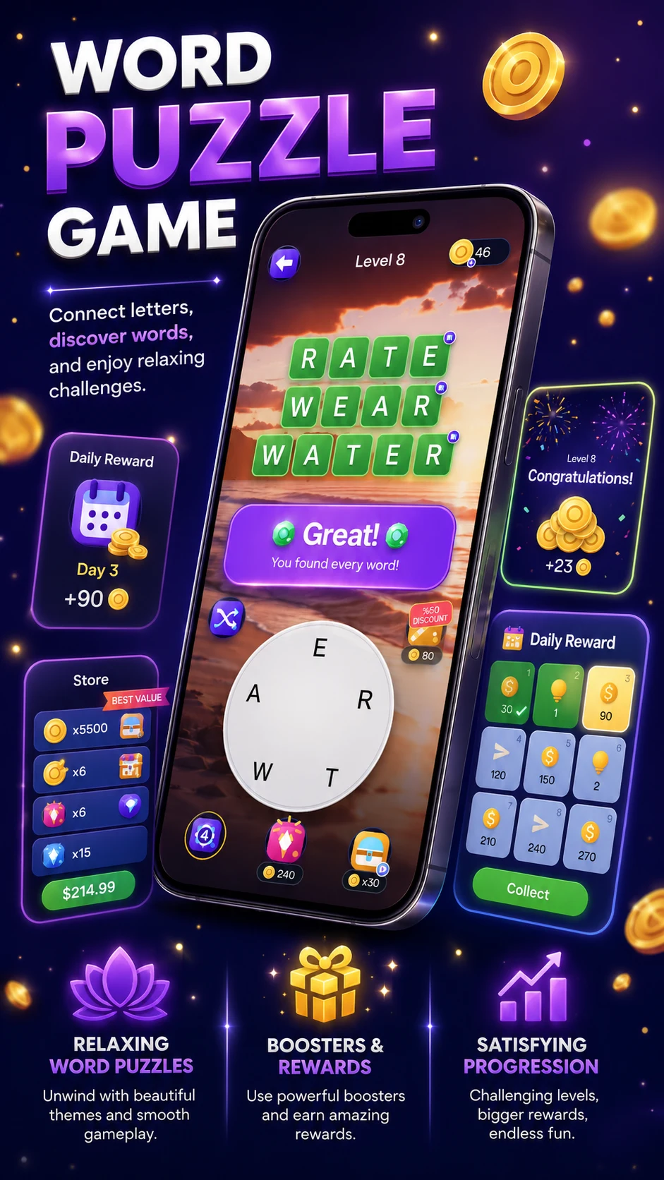 Word Puzzle: Word Game screenshot